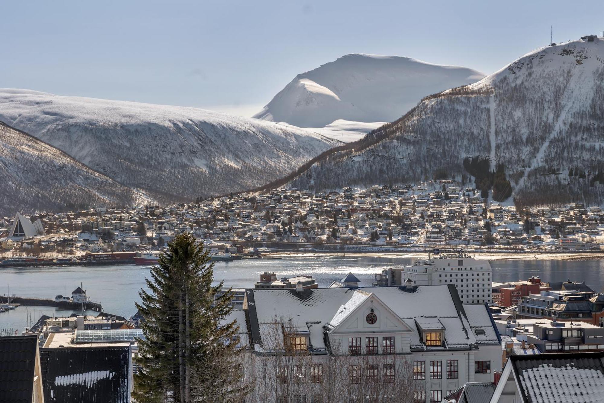 Cozy Central Loft Apartment With Amazing View Tromsø Exterior foto
