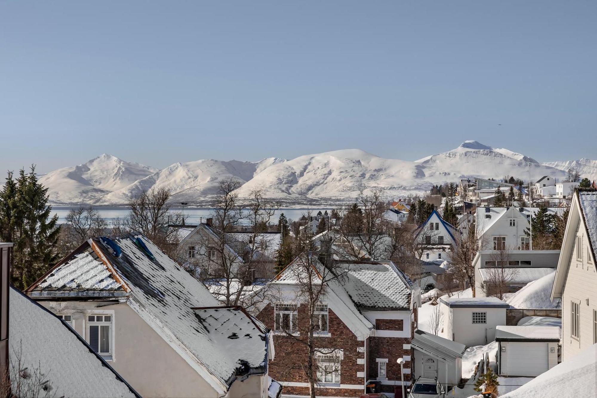 Cozy Central Loft Apartment With Amazing View Tromsø Exterior foto